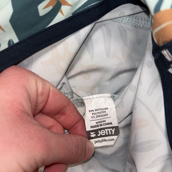 JETTY Atlantic Boardshorts Aqua Men’s Size 36 Swim Trucks Surfing Athletic NWT - Picture 3 of 11